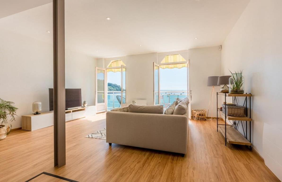 Les Pieds Dans L'Eau - Bel Appartement - Vue Mer Cancale Exterior foto