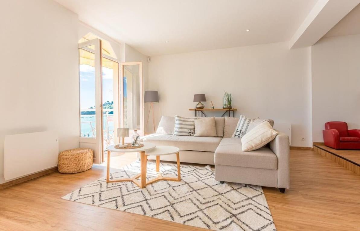 Les Pieds Dans L'Eau - Bel Appartement - Vue Mer Cancale Exterior foto